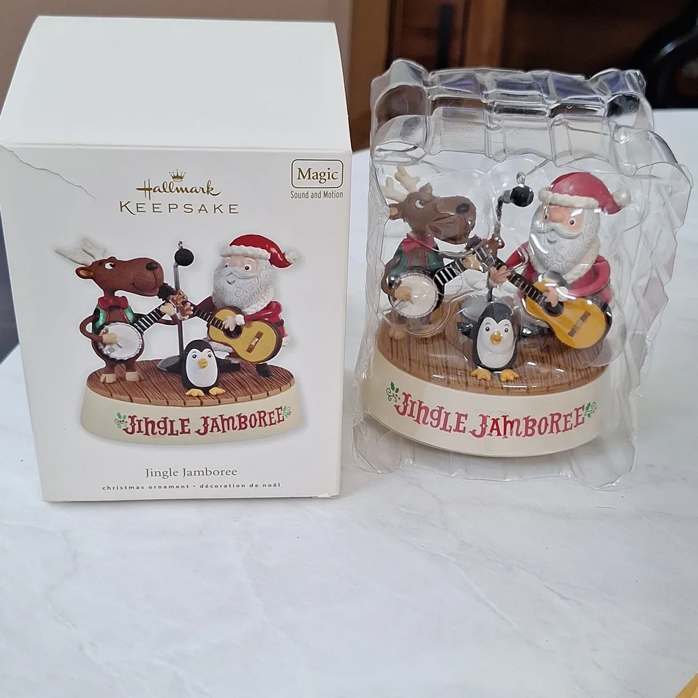 Hallmark Keepsake ornament Jingle Jamboree ornament 2010 HANDCRAFTED New